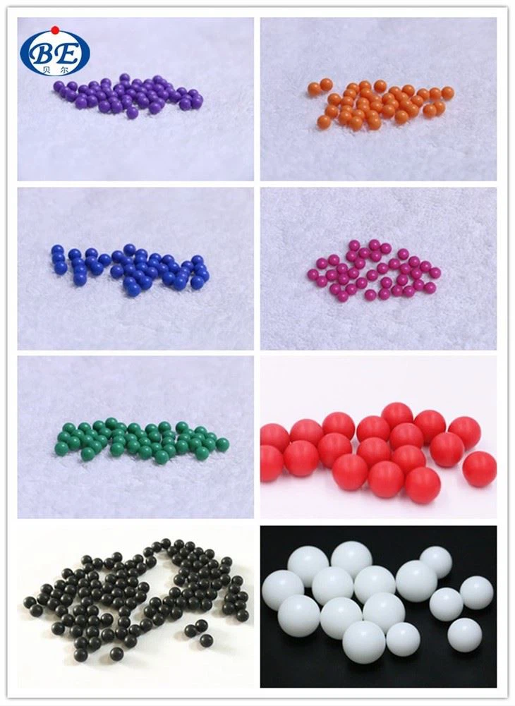 Solid 2mm Red Plastic Balls