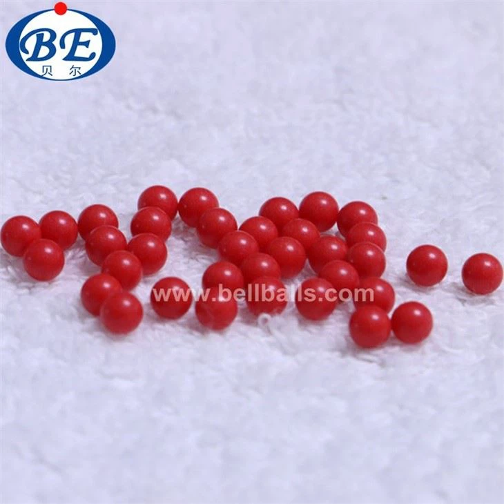 Solid 2mm Red Plastic Balls