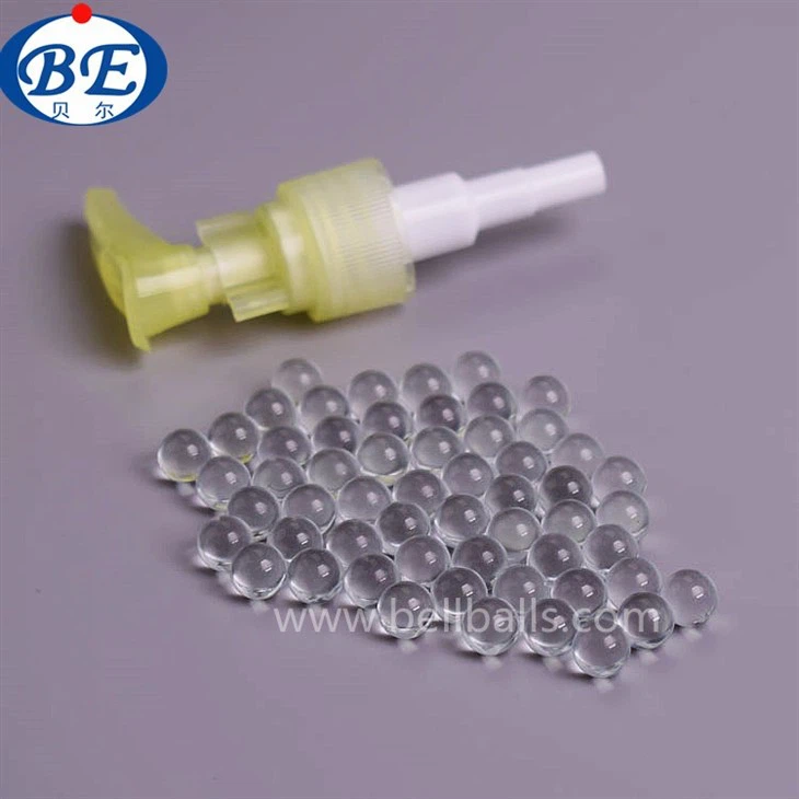 Clear glass bead 5mm