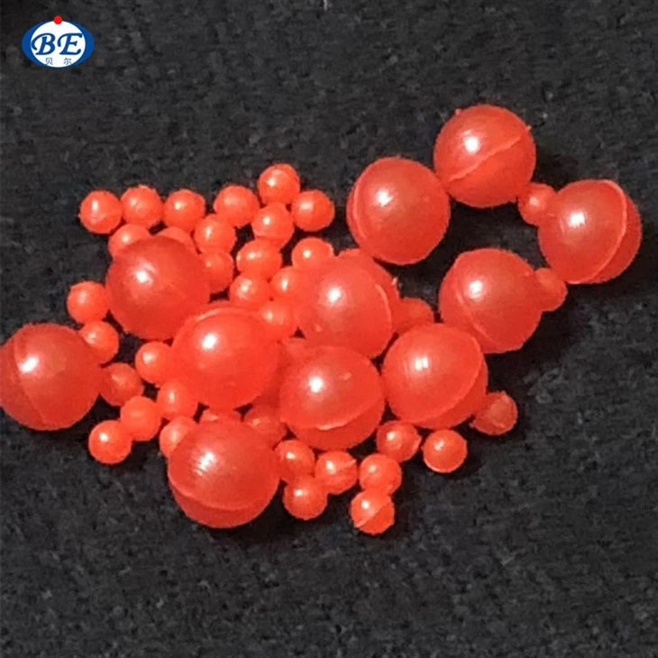Hollow Red Plastic Ball